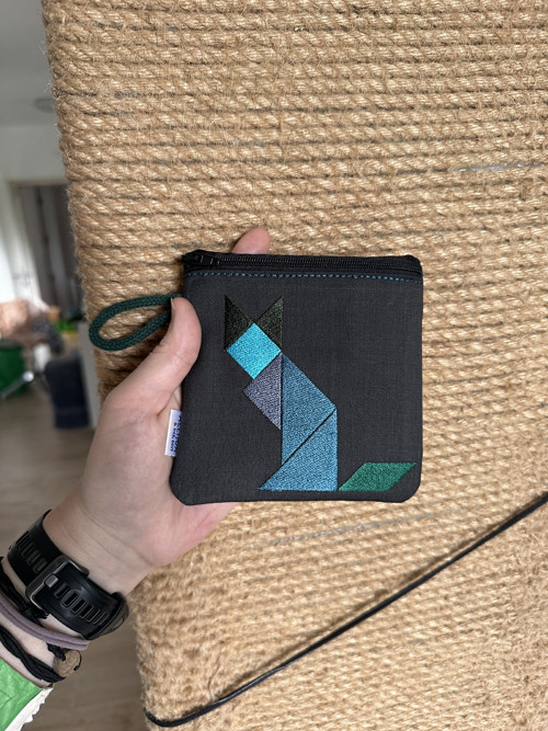 Kapsička velká Tangram Cat — foto 1