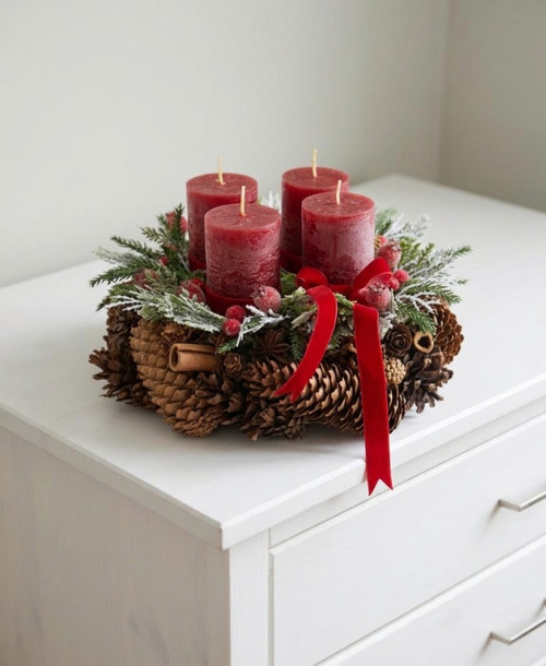 Adventní věnec jménem Mikuláš