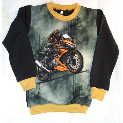 Dětská mikina Motorka
