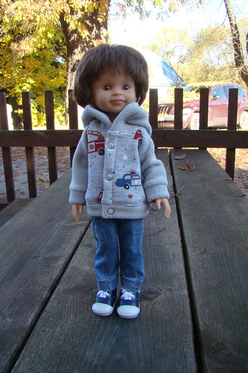 Paola Reina 32 cm - chlapecká bundička