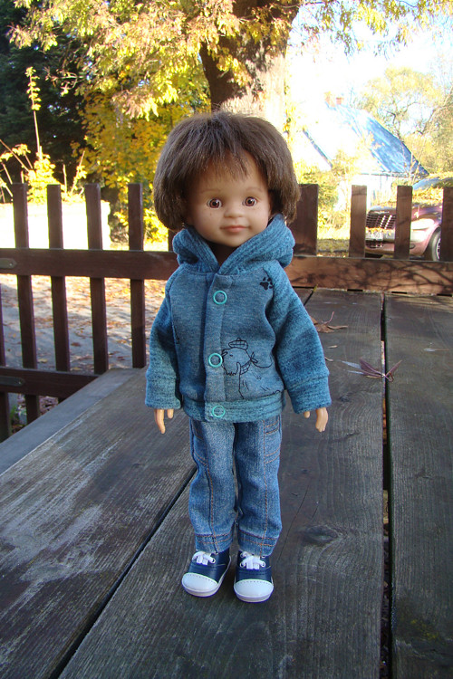 Paola Reina 32 cm - chlapecká bundička