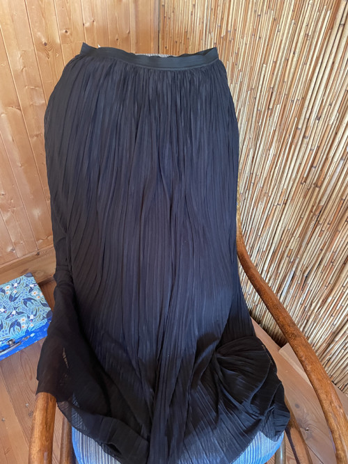 Maxi plizovana sukne