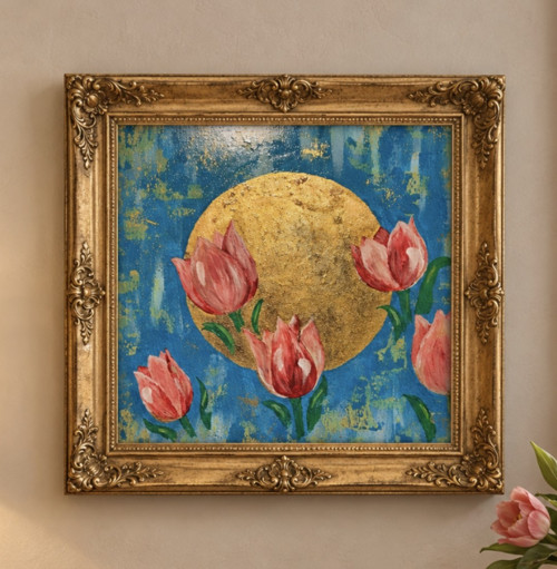 Abstrakce Tulipánů