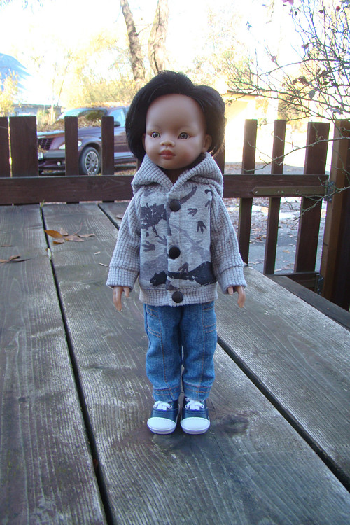 Paola Reina 32 cm - chlapecká bundička