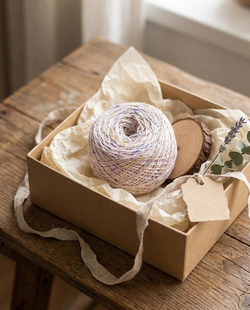 Ručně barvená hedvábná příze Lotus Yarns #01