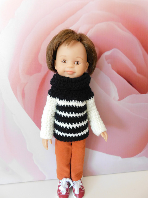 Svetr pro panenku Paola Reina 32cm