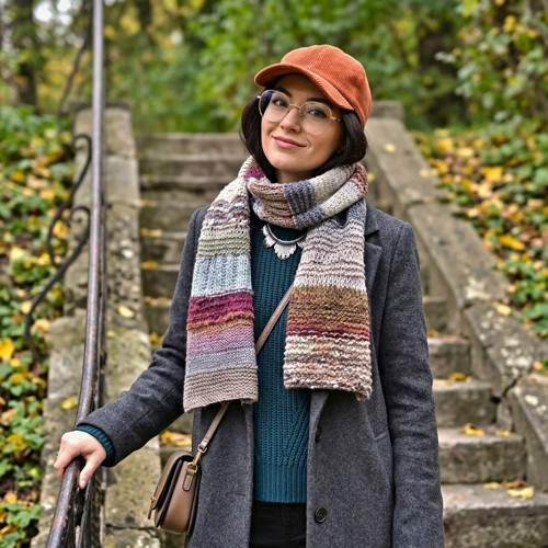 RUČNĚ TKANÁ ŠÁLA - KAMILA