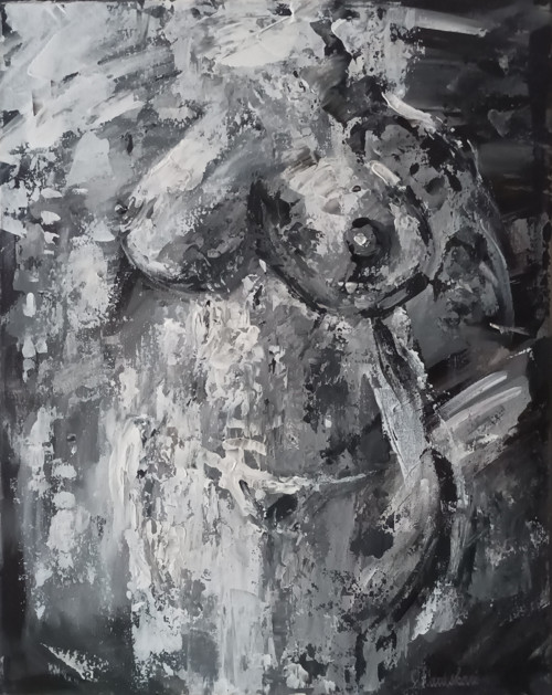 Obraz 40x50, ,, TAJEMNÁ,,
