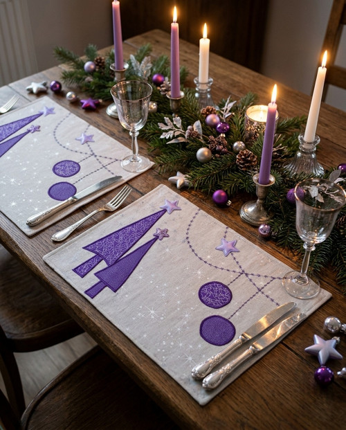 Fialová se stříbrem