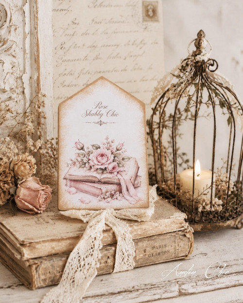 Romantické růže shabby chic