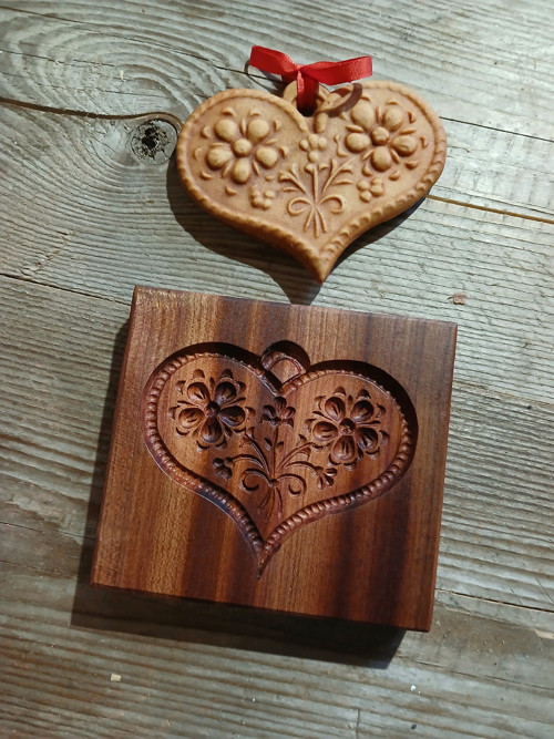 Forma srdíčko 6x9 cm