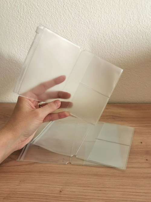 PVC vložka – organizér do věčného deníku A6