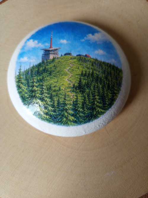 Kamínek 10 cm– Letní Lysá hora