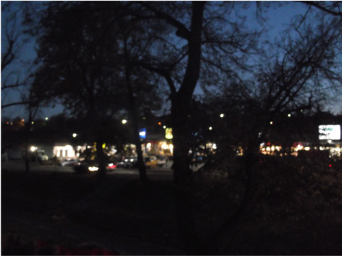 Foto : Za oknem je noc. Varianty.