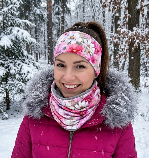 Čelenka z POČESANÉ TEPLÁKOVINY