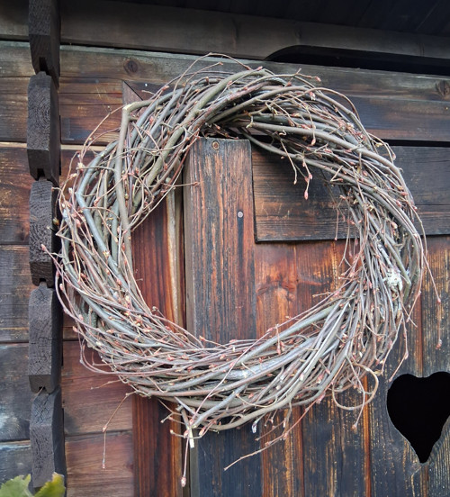 Věnec z proutí průměr cca 37 cm