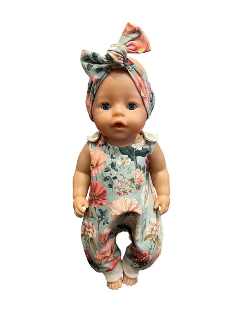 Oblečko pre Baby Born 43 cm - kvety