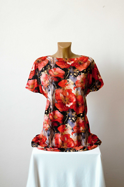 Maxitunika/tričko - vel. S, M, L, XL, XXL, XXXL
