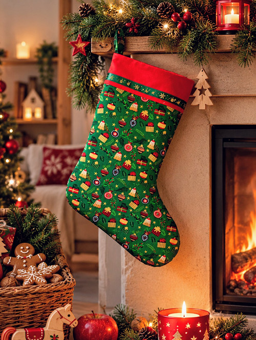 Punčocha *nadílková a dekorativní*