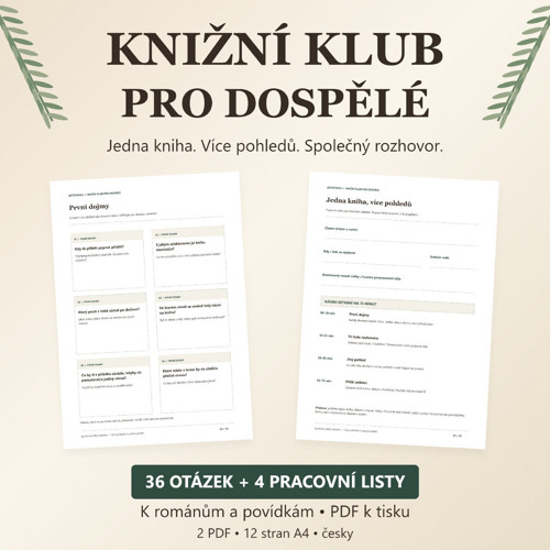 Knižní klub pro dospělé | 36 otázek PDF