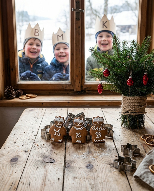 Tři králové z perníku
