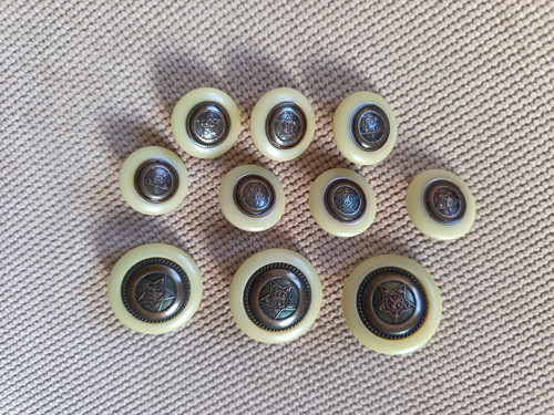 Sada vintage knoflíků