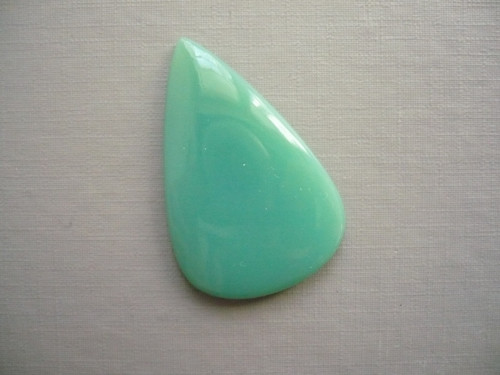 Kabošon - chrysopras 41 mm, č.6