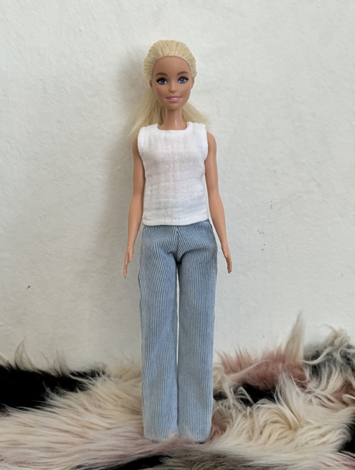 Sada oblečení pro panenky Barbie a podobně