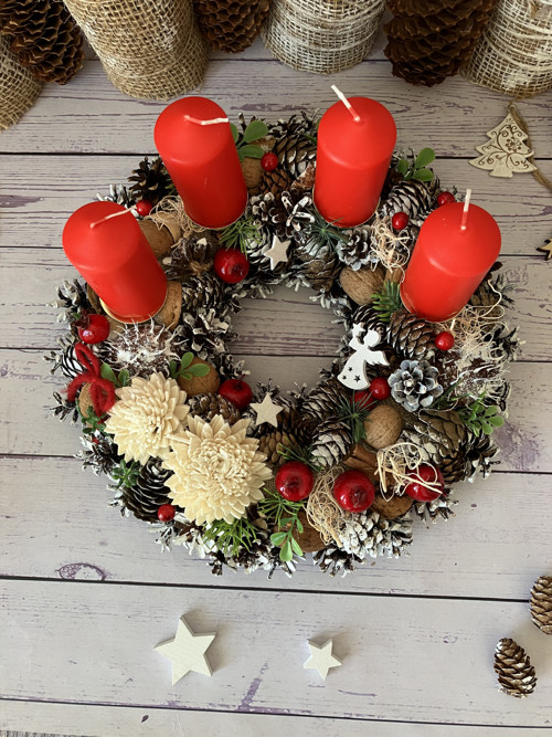 Adventní věnec - Nejkratší čas