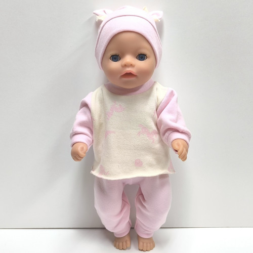 Teplákovka Pro Panenku Baby Born 34 až 36 cm