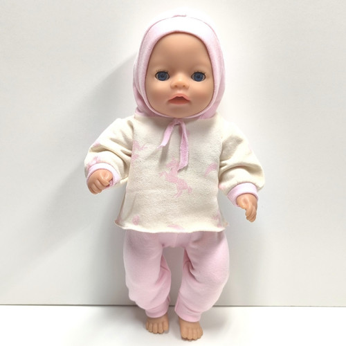 Teplákovka Pro Panenku Baby Born 34 až 36 cm