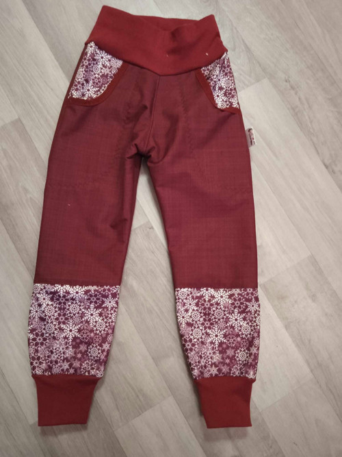 Beránkové Sofsthellové Kalhoty + Čepice + Nákrčník — foto 1