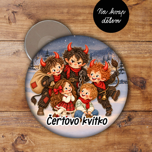 Magnet Čertovo kvítko — foto 1