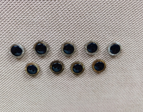 Sada vintage kombinovaných knoflíčků