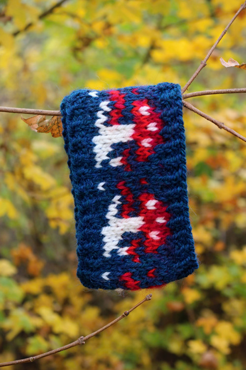 Čelenka vlna/alpaka/merino "Mochomůrky"