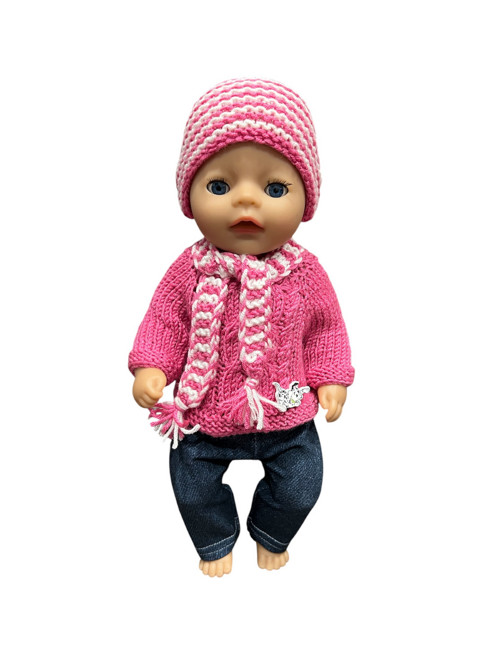 Oblečko pre Baby Born 36 cm - ružový