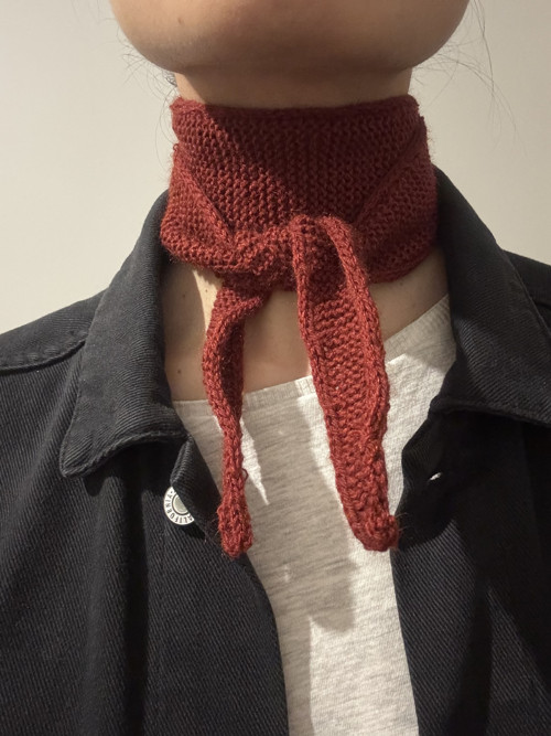 Vínová pletená šála sophie scarf