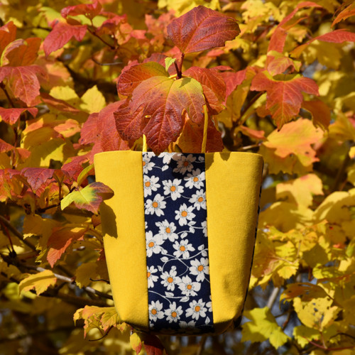 Textilní dárková taška - V barvách podzimu