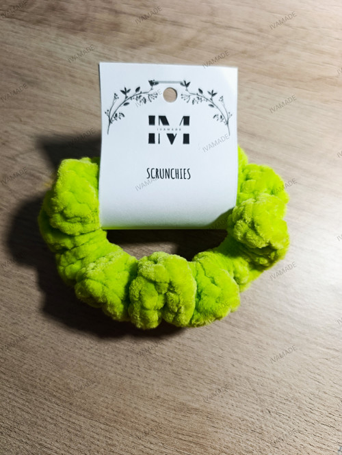 SCRUNCHIES - světle zelená
