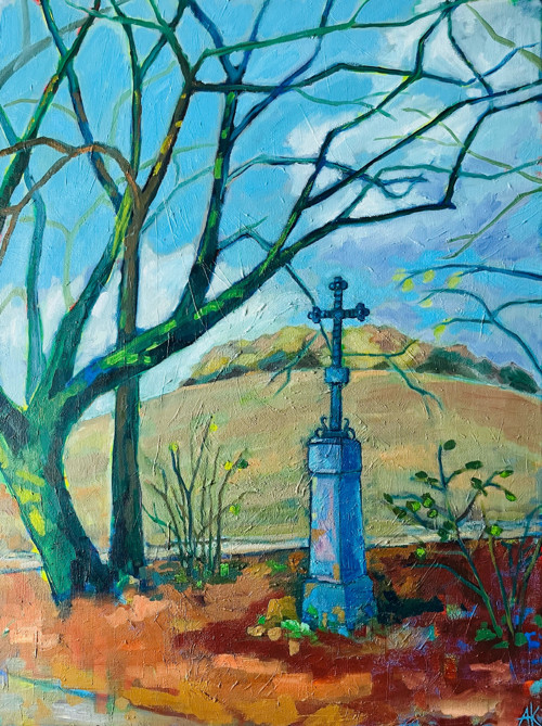 Z plenér Chvála Kristu!, 60 x 80 cm — foto 1