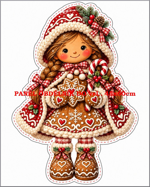 Bavlněný panel 8x10 cm - skladem