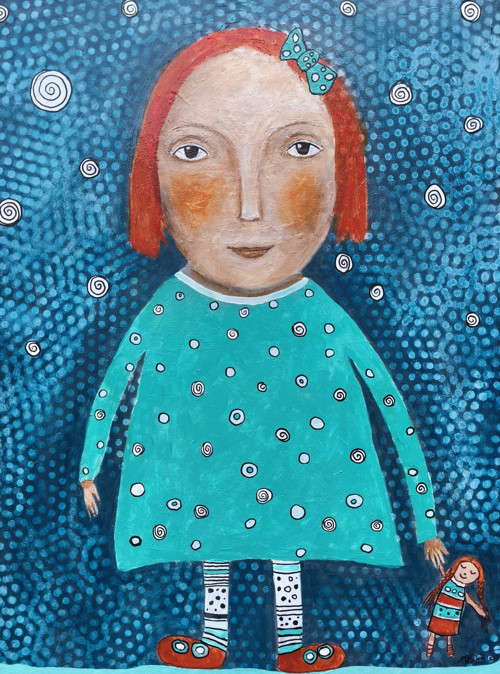 Naše Bára........80x60cm