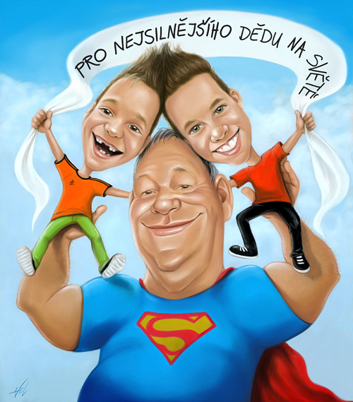 3 Osoby 》karikatúra
