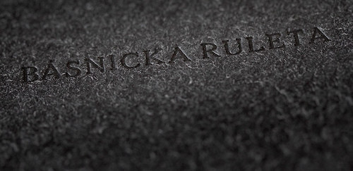Kniha Básnická ruleta – bibliofilie