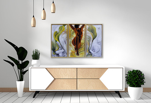 KALY_triptych art