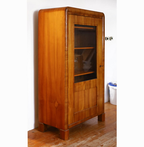 Biedermeier vitrína, knihovna, skleník