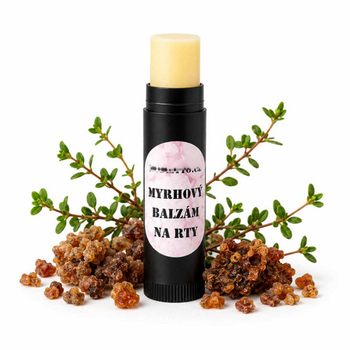 Posvátná myrha - balzám na rty