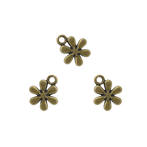 Kvítek bronz 13mm, 2/10ks