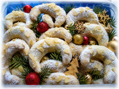 Vanilkové rohlíčky s mandlemi 200 g
