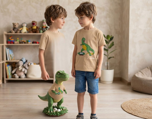 Dětské tričko dinosaurus Rex - klučičí, chlapecké